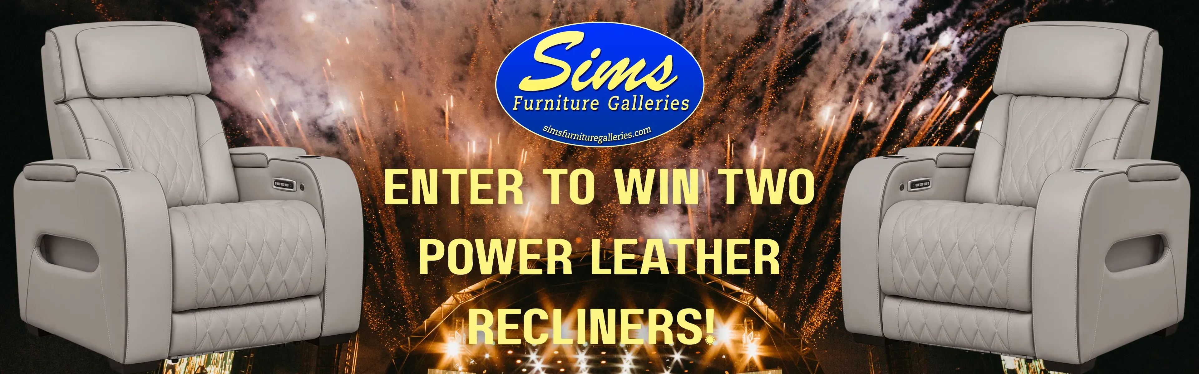 giveaway contest power leather recliners